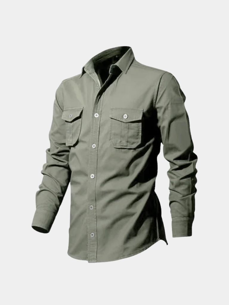 Vintage Long Sleeve Shirt - Manly Man