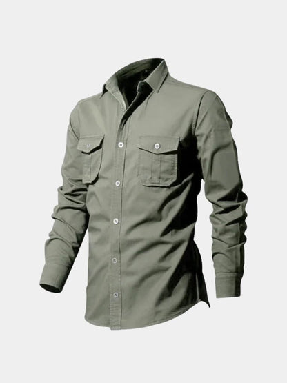 Vintage Long Sleeve Shirt - Manly Man