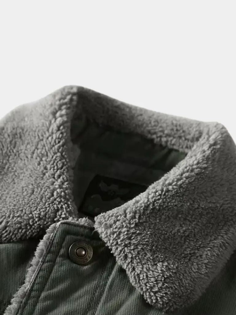 Vintage Military Aviator Jacket - Manly Man