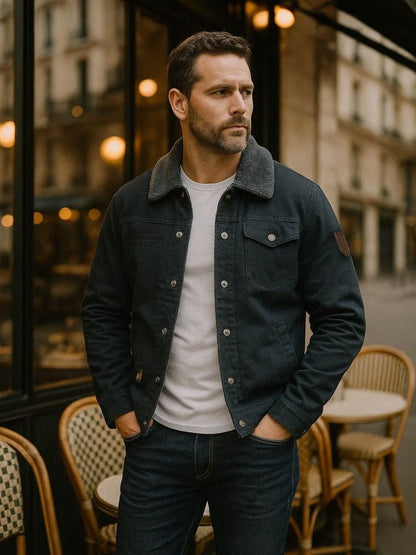 Vintage Military Aviator Jacket - Manly Man