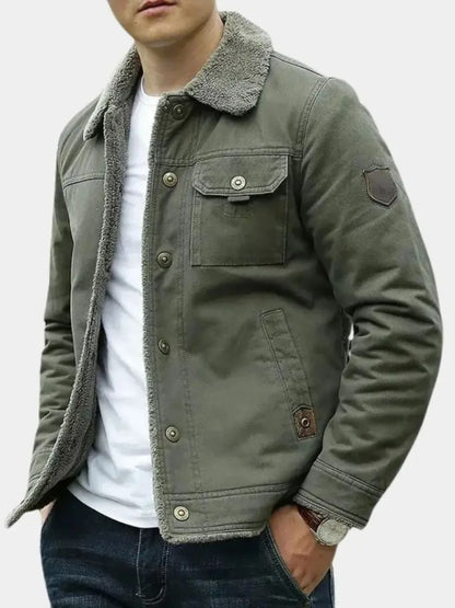 Vintage Military Aviator Jacket - Manly Man