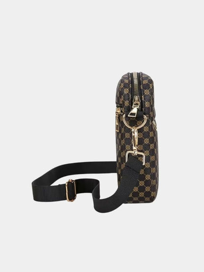 Mini bolso de hombro con estampado vintage - Manly Man