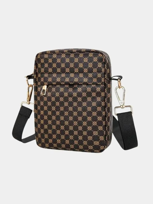 Mini bolso de hombro con estampado vintage - Manly Man