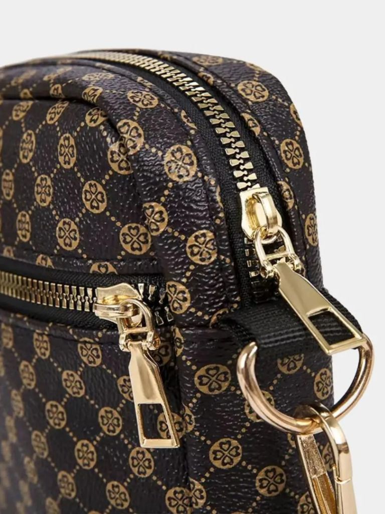 Mini bolso de hombro con estampado vintage - Manly Man