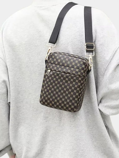 Mini bolso de hombro con estampado vintage - Manly Man