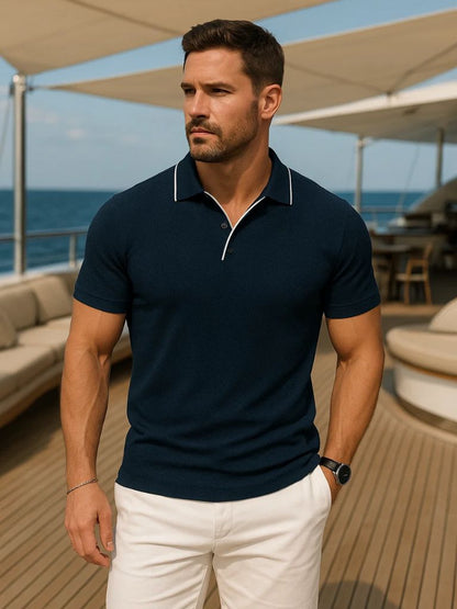 Volt Blue Polo Shirt – Manly Man
