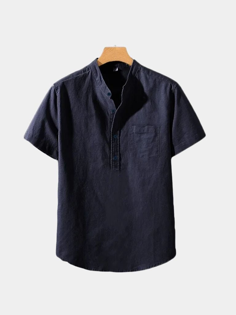 Camiseta de lino Wellspring blanca – Manly Man