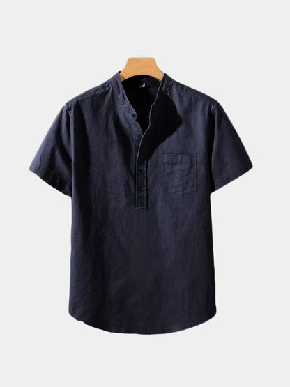 Camiseta de lino Wellspring blanca – Manly Man