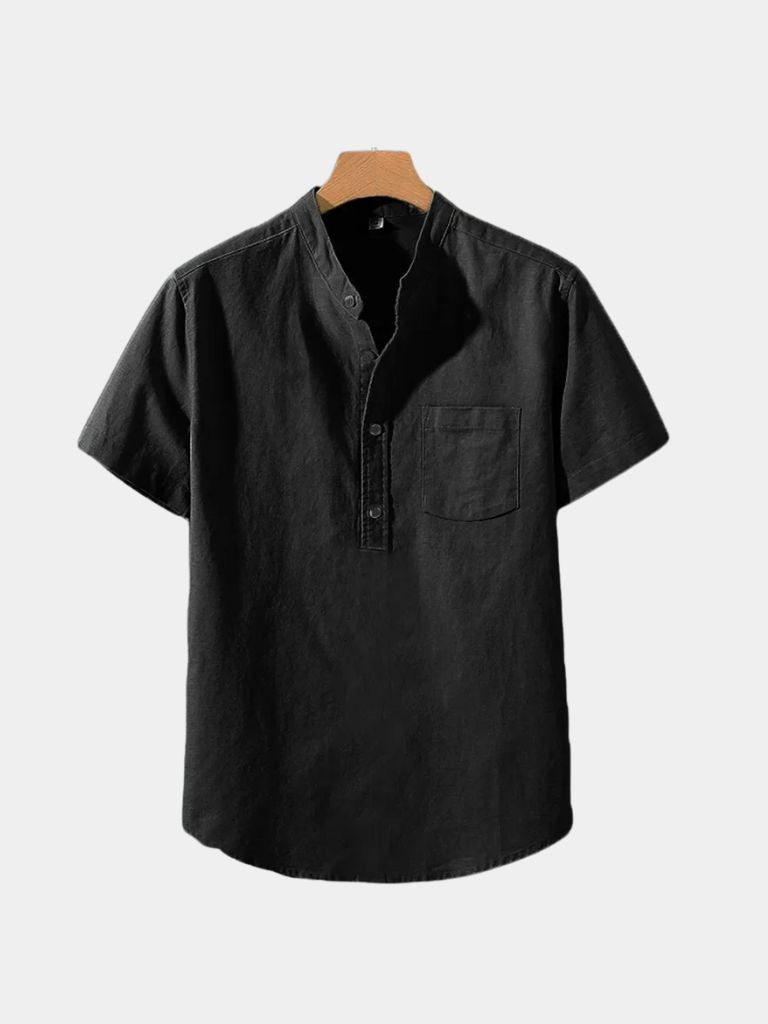 Camiseta de lino Wellspring blanca – Manly Man