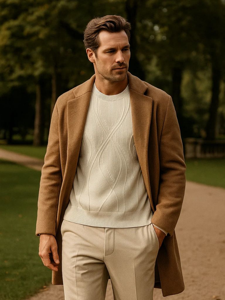 Wool Pullover Sweater - Manly Man